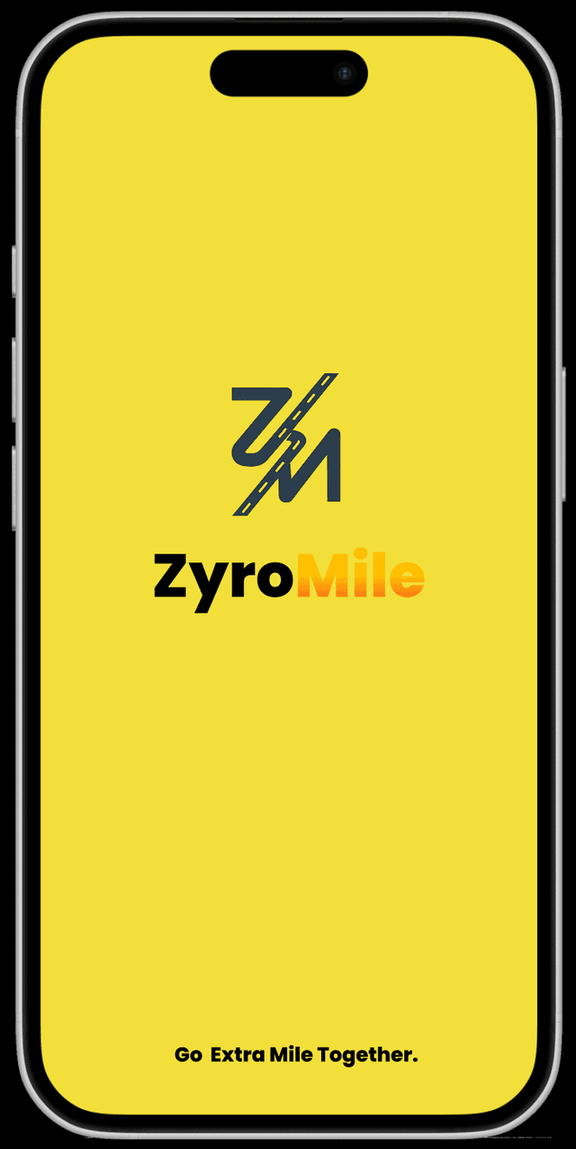 ZyroMile App Interface